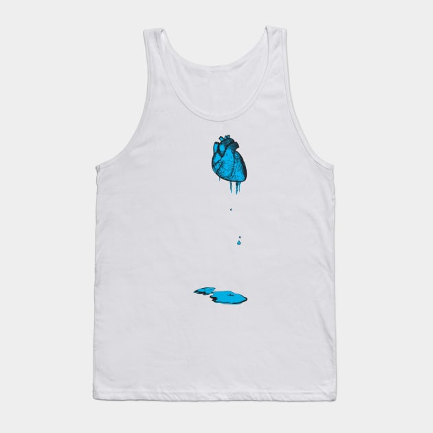 Cold Hearted Tank Top by ANTICLOTHESdotCOM